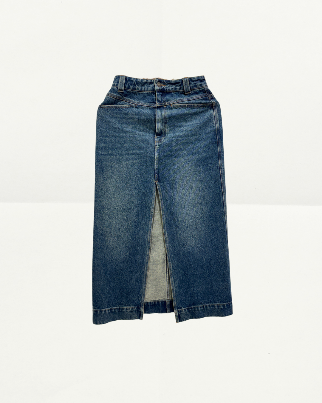 Khaite Denim Skirt