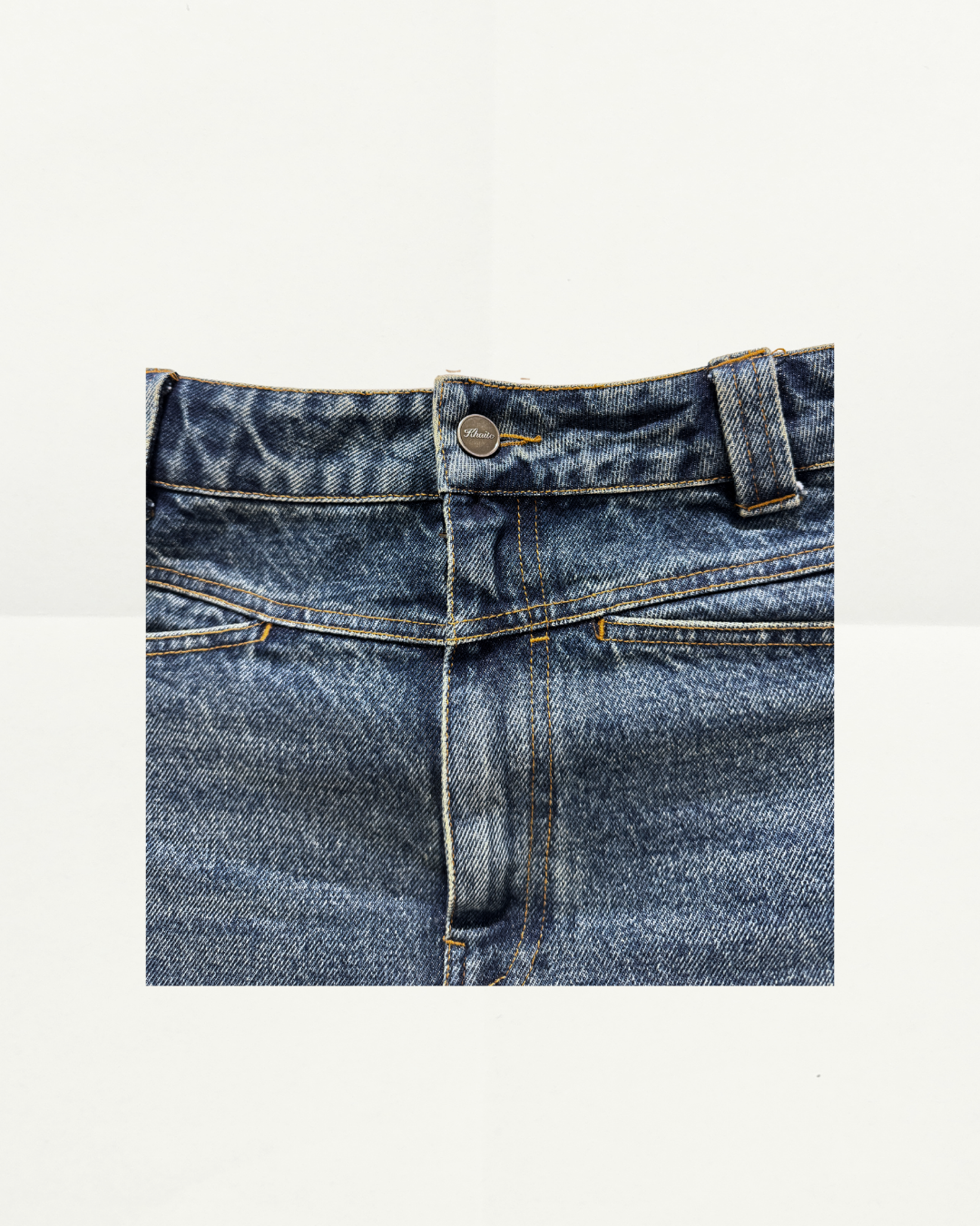 Khaite Denim Skirt