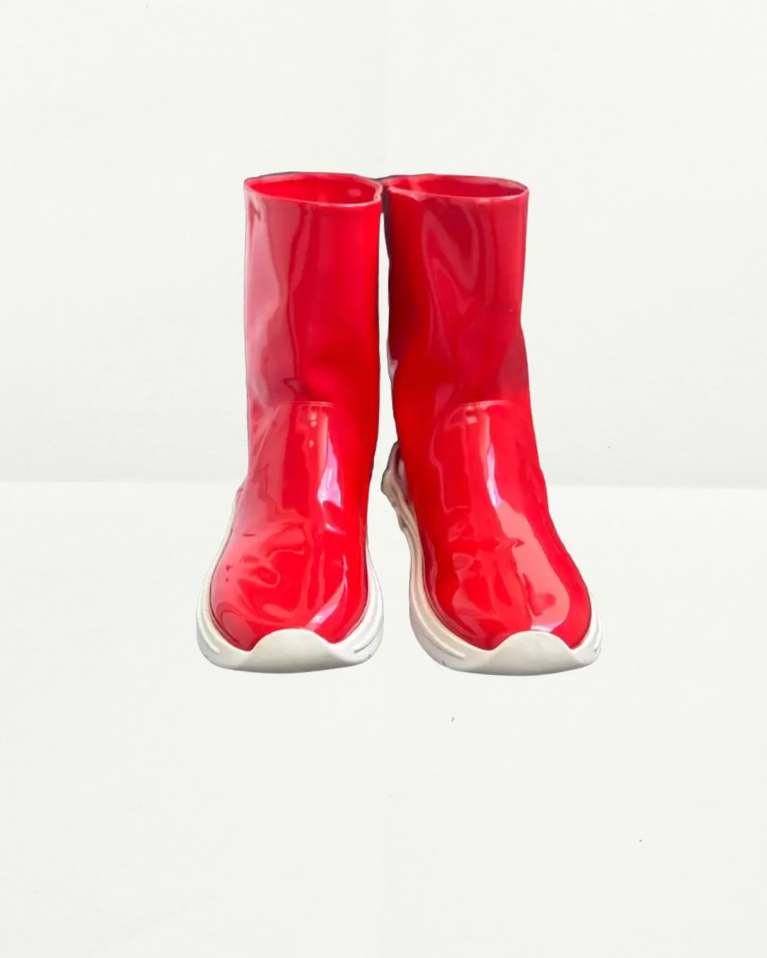 Miu Miu Rain Boots in Red