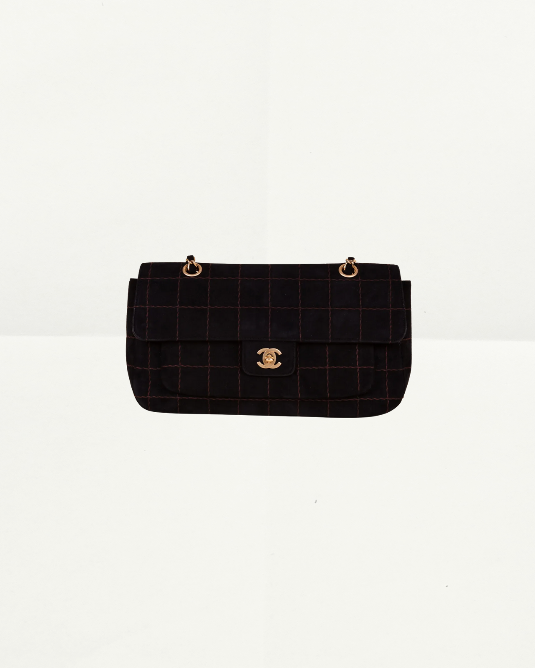 Chanel Suede Chocolate Bar