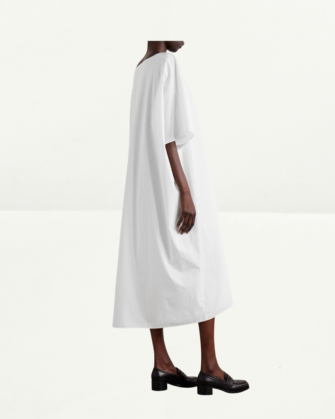 Isora Oversized Cotton-Poplin Midi Dress