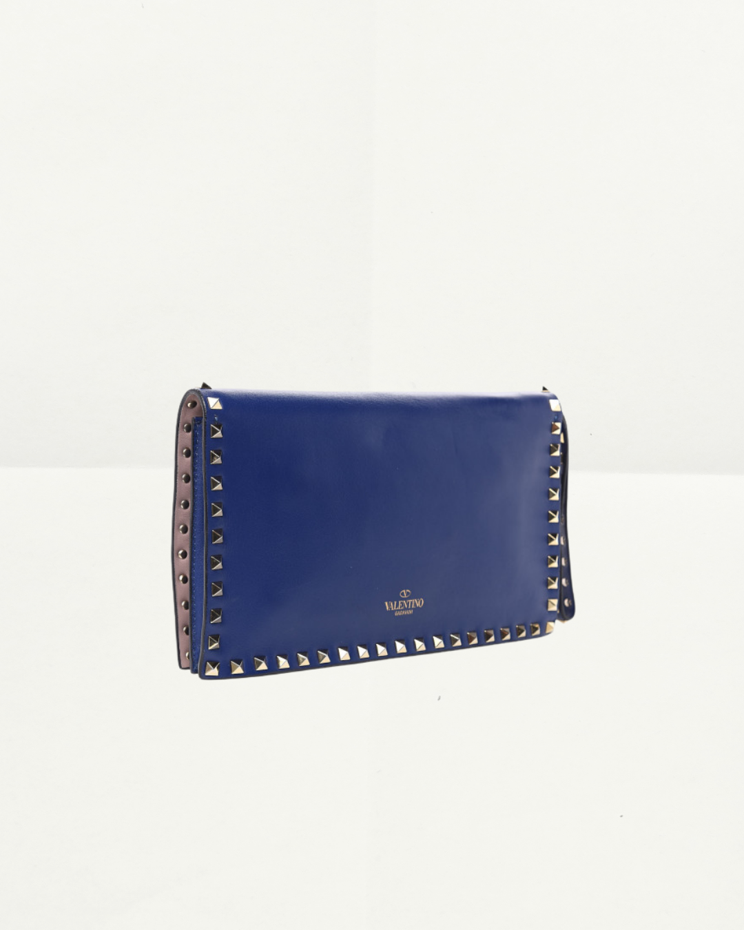 Valentino Rockstud Clutch in Blue