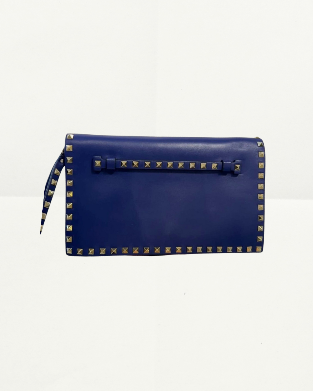 Valentino Rockstud Clutch in Blue