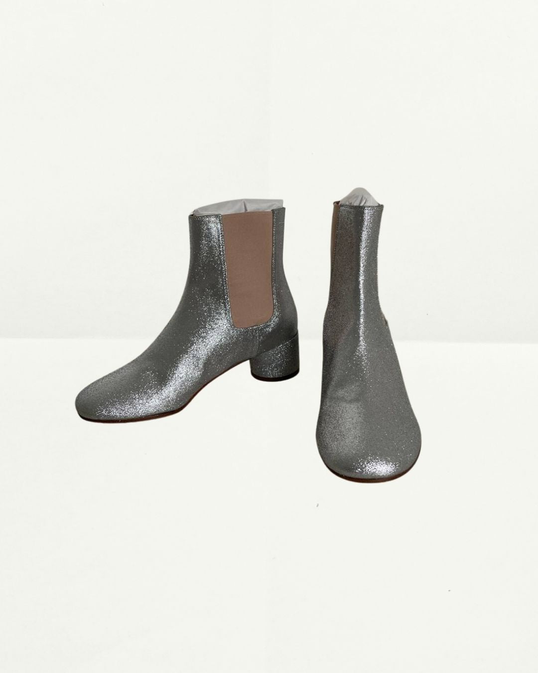 Glitter Ankle Boots