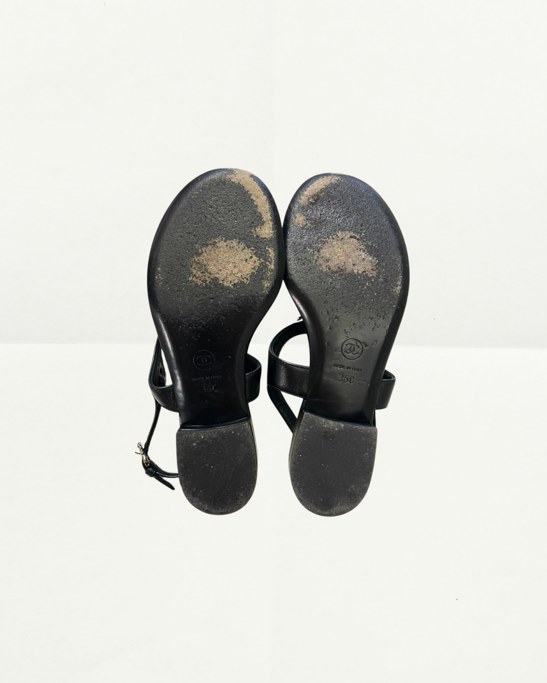 Chanel T-strap Sandal