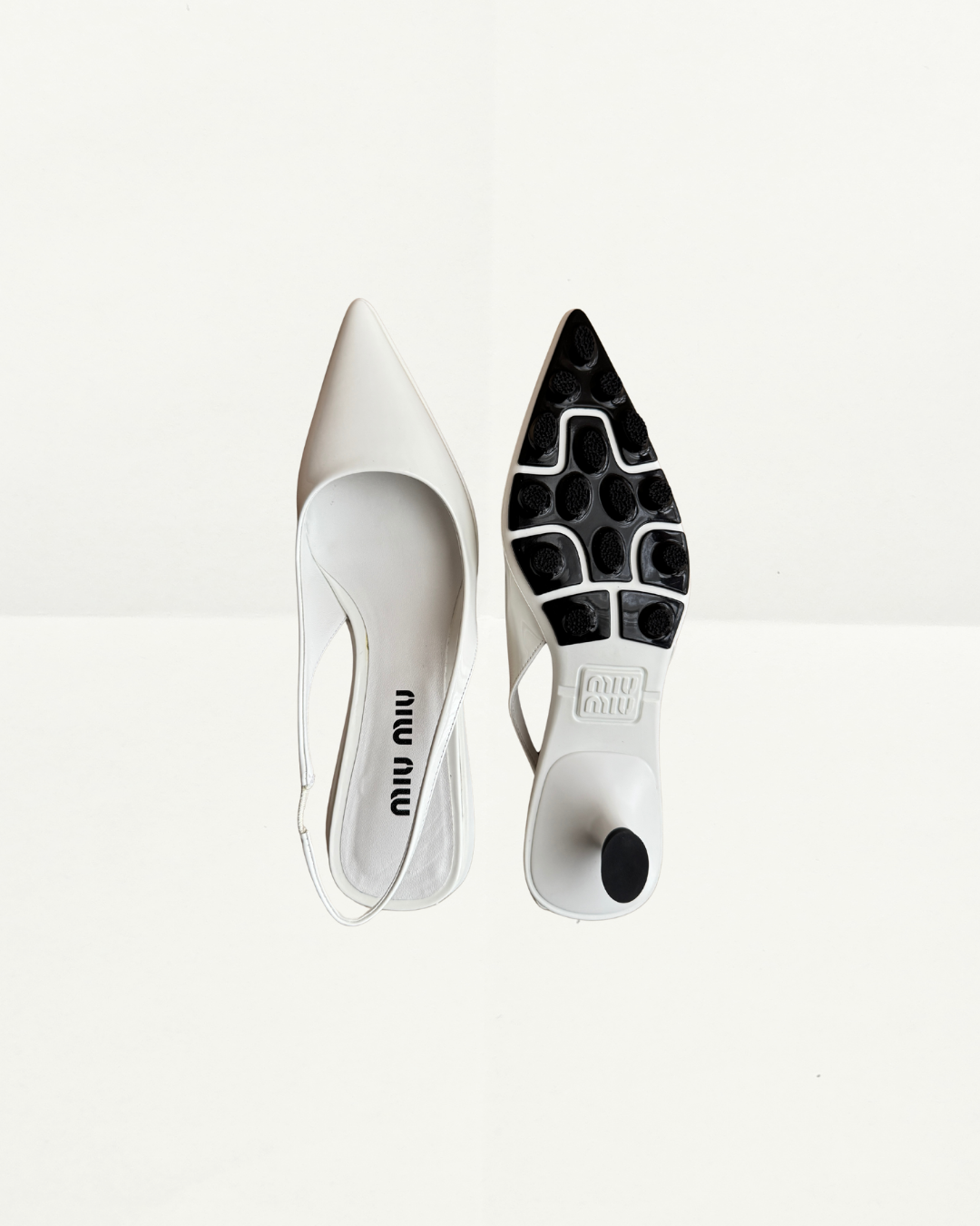 Miu Miu Pumps in White