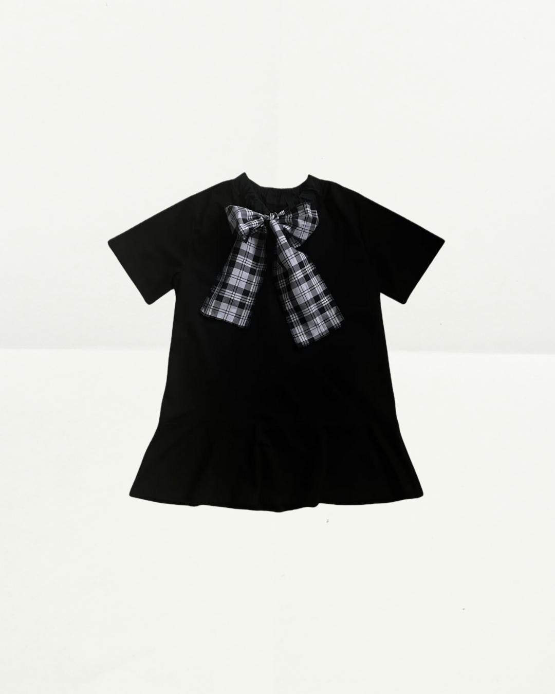 Valentino Checkered Bow Back Mini