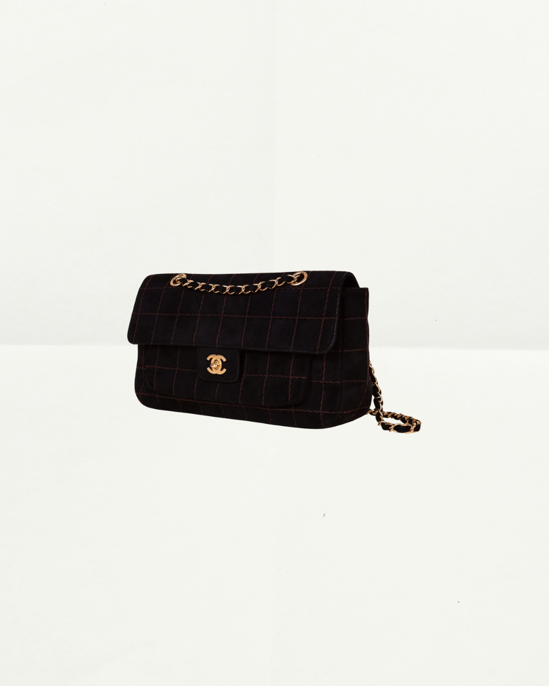 Chanel Suede Chocolate Bar