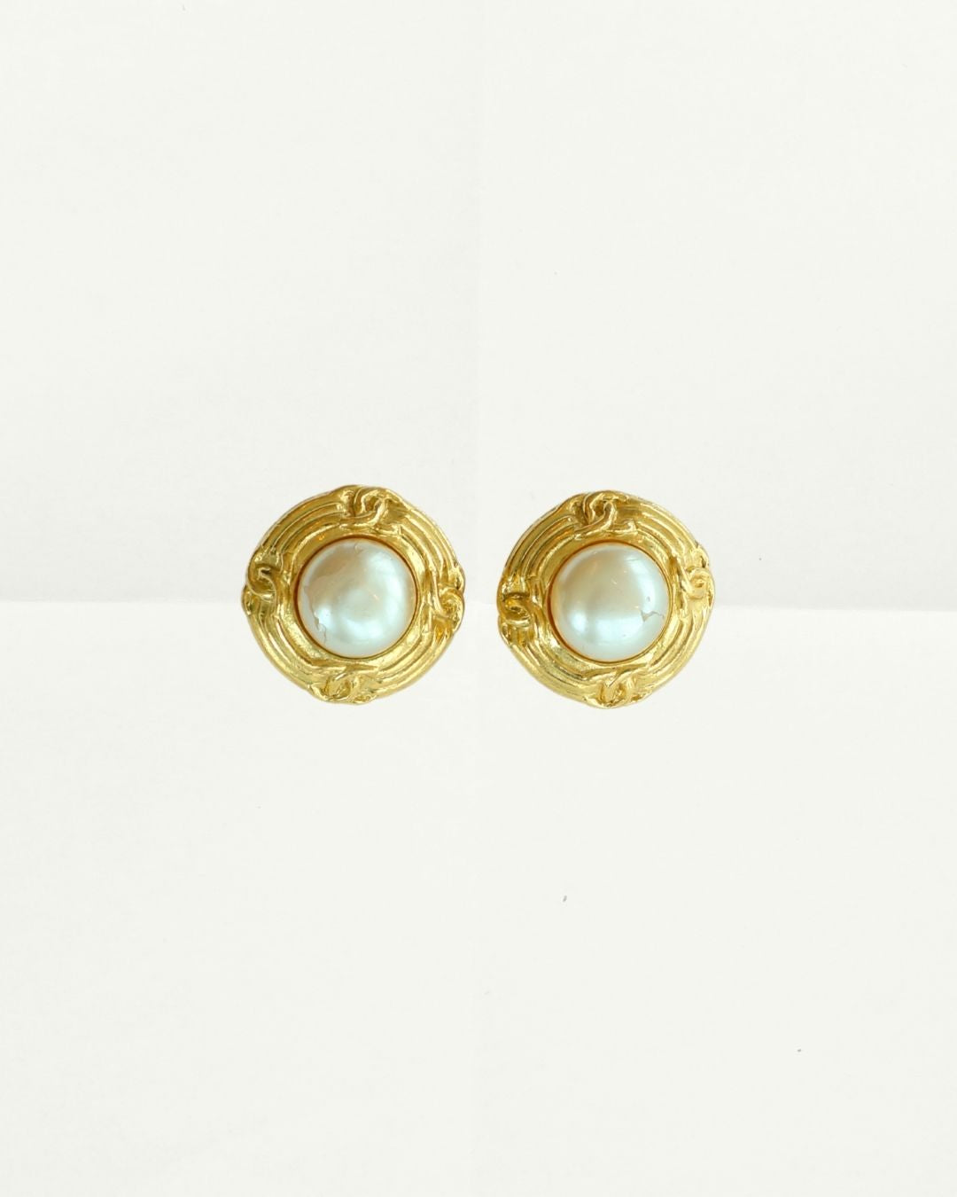 Chanel Coco Mark Clip Earrings