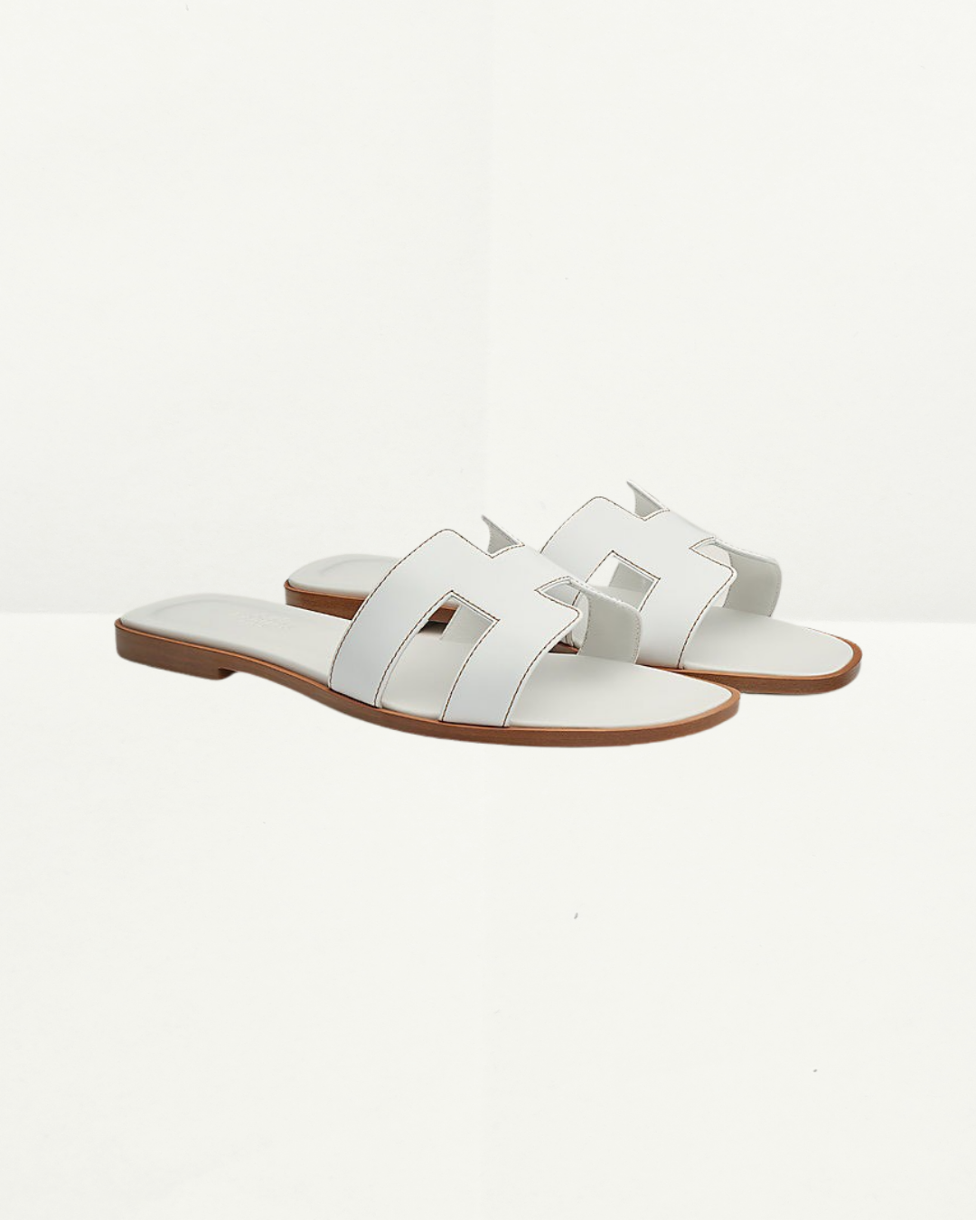 Hermes Oran in White