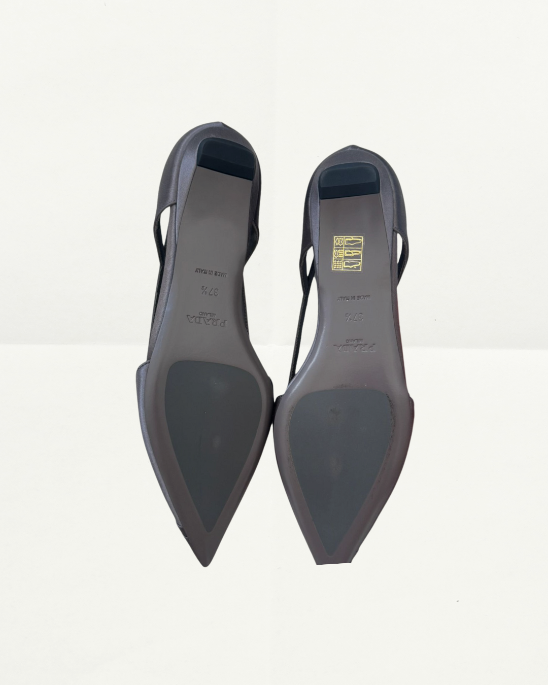 Prada Ballet Satin Grey