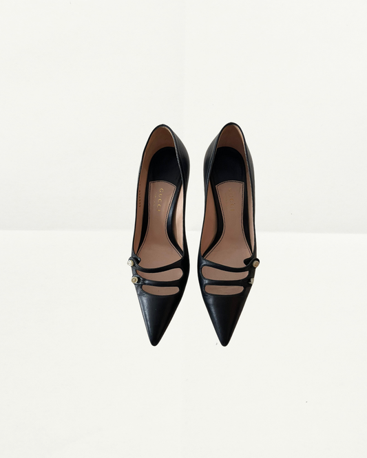 Gucci Black Heels