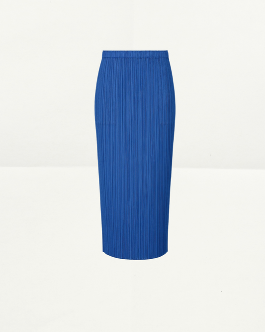 Pleats Please Blue Skirt