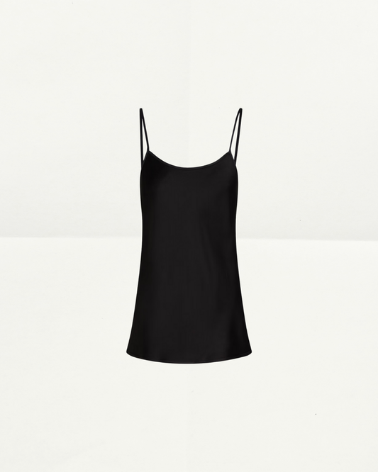 Victoria Beckham Open-back satin-crepe camisole