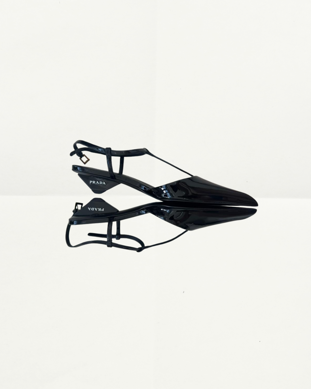 Prada Mules Pointy Black