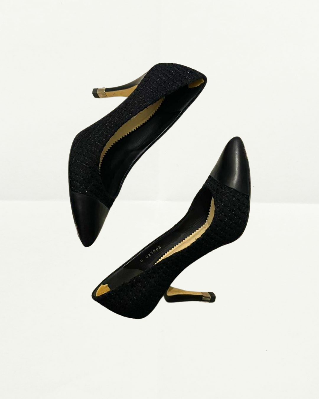 Chanel Tweed Heeled Pump
