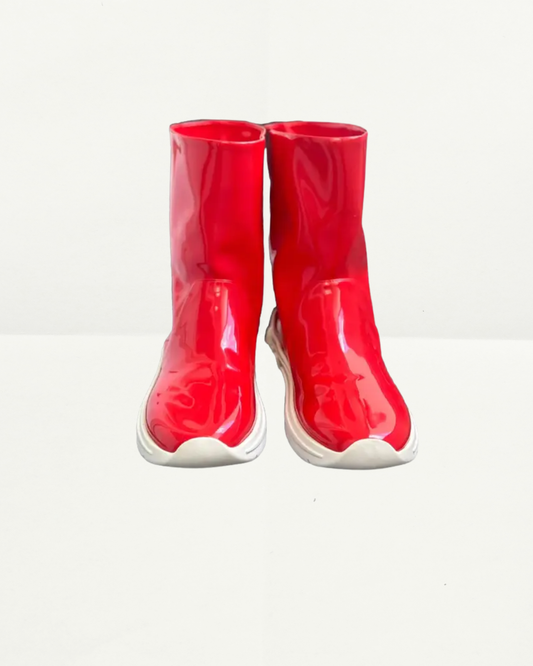 Miu Miu Rain Boots in Red