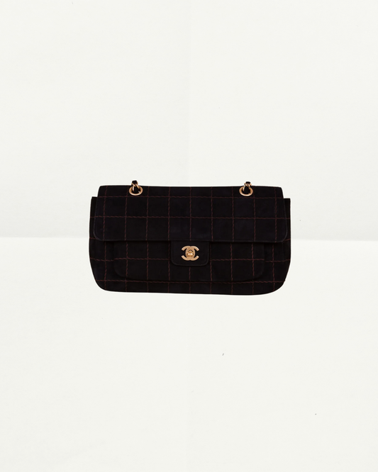 Chanel Suede Chocolate Bar