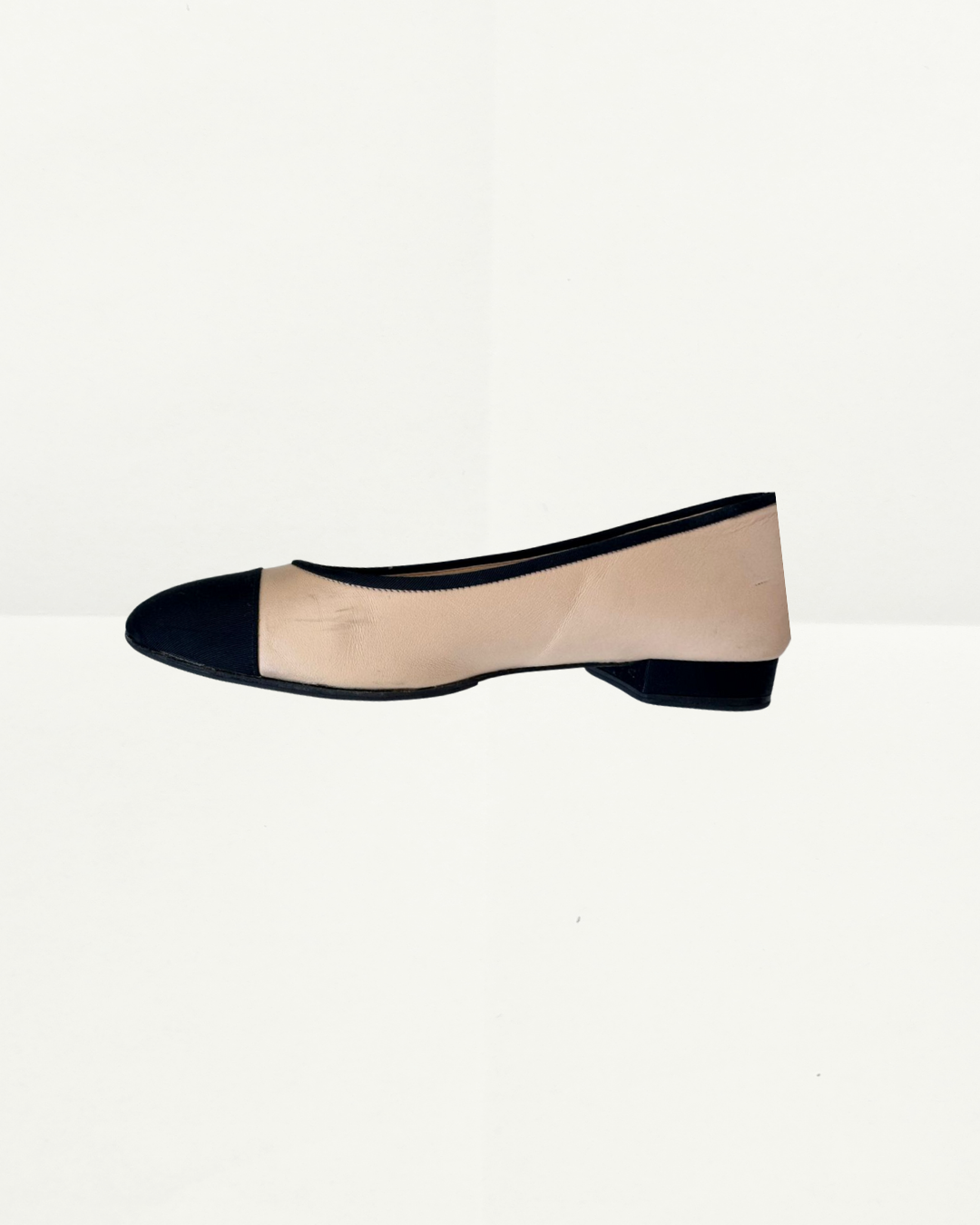Chanel Nude Ballet Flats