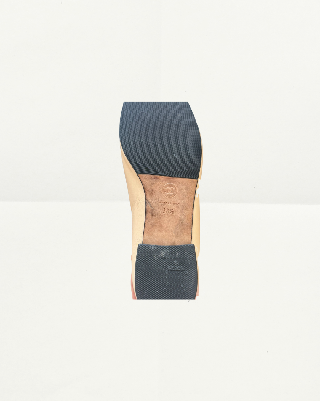 Chanel Nude Ballet Flats