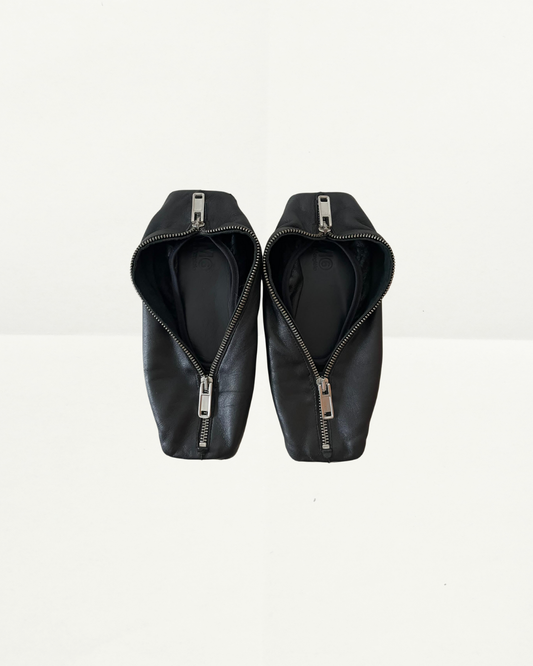 Margiela	Prefall 2021 Pencil Case Square Toe Ballerina Flats