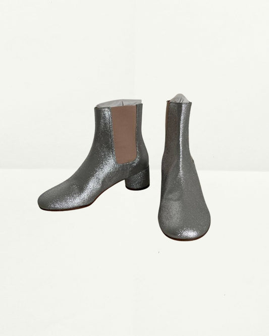 Glitter Ankle Boots