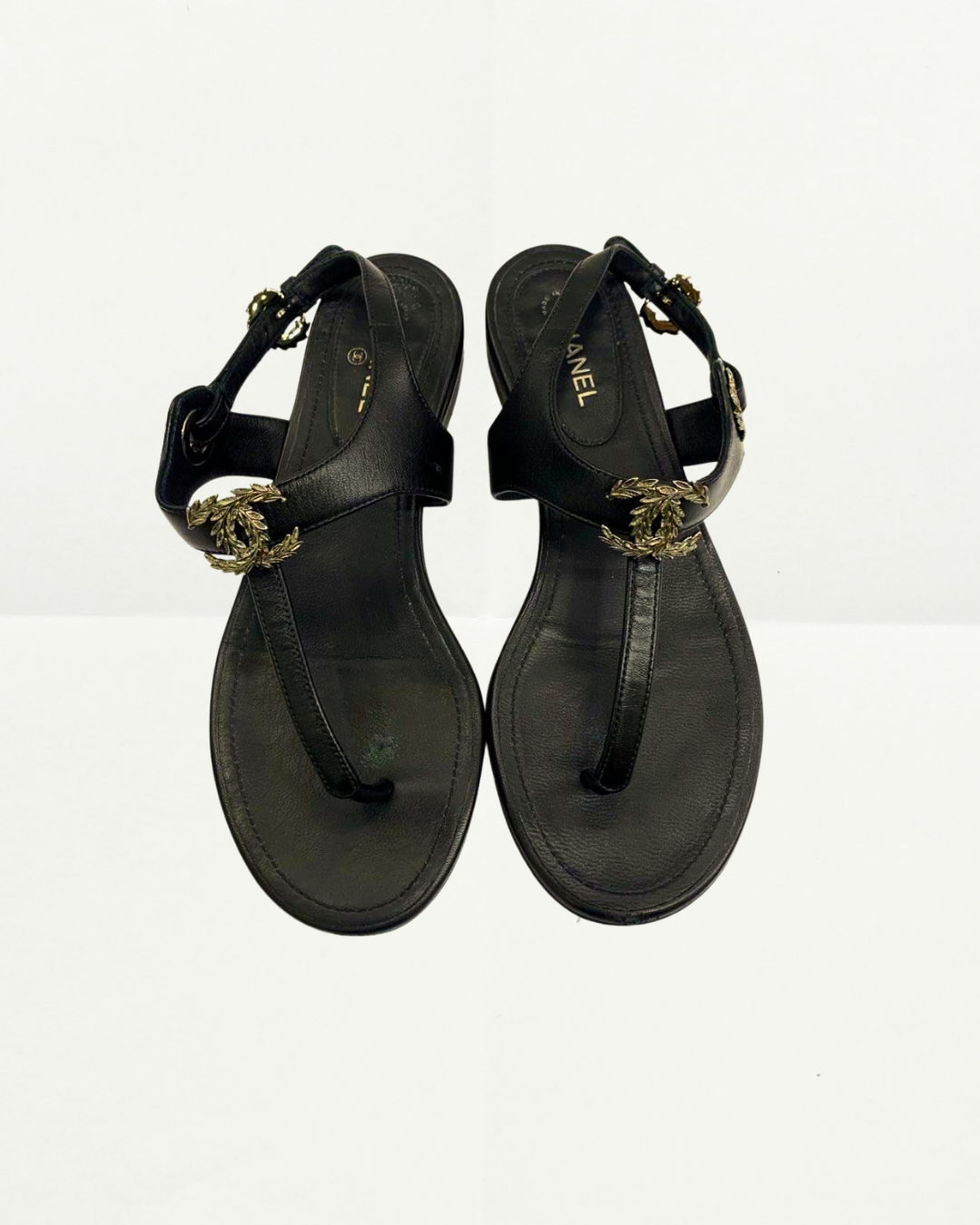 Chanel T-strap Sandal