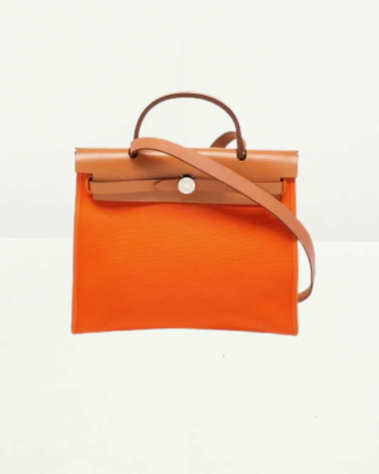 Hermes Herbag in Orange