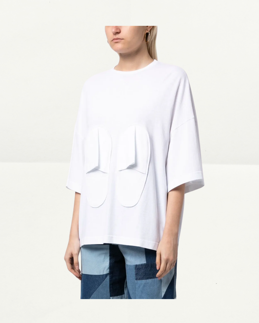 A.W.A.K.E. Mode Slipper-Detailing Organic Cotton T-shirt