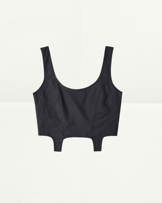 McQueen Jersey Garter Top