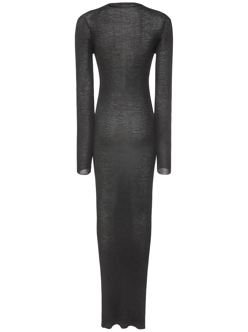 Knit Maxi Full Sleeve Dress