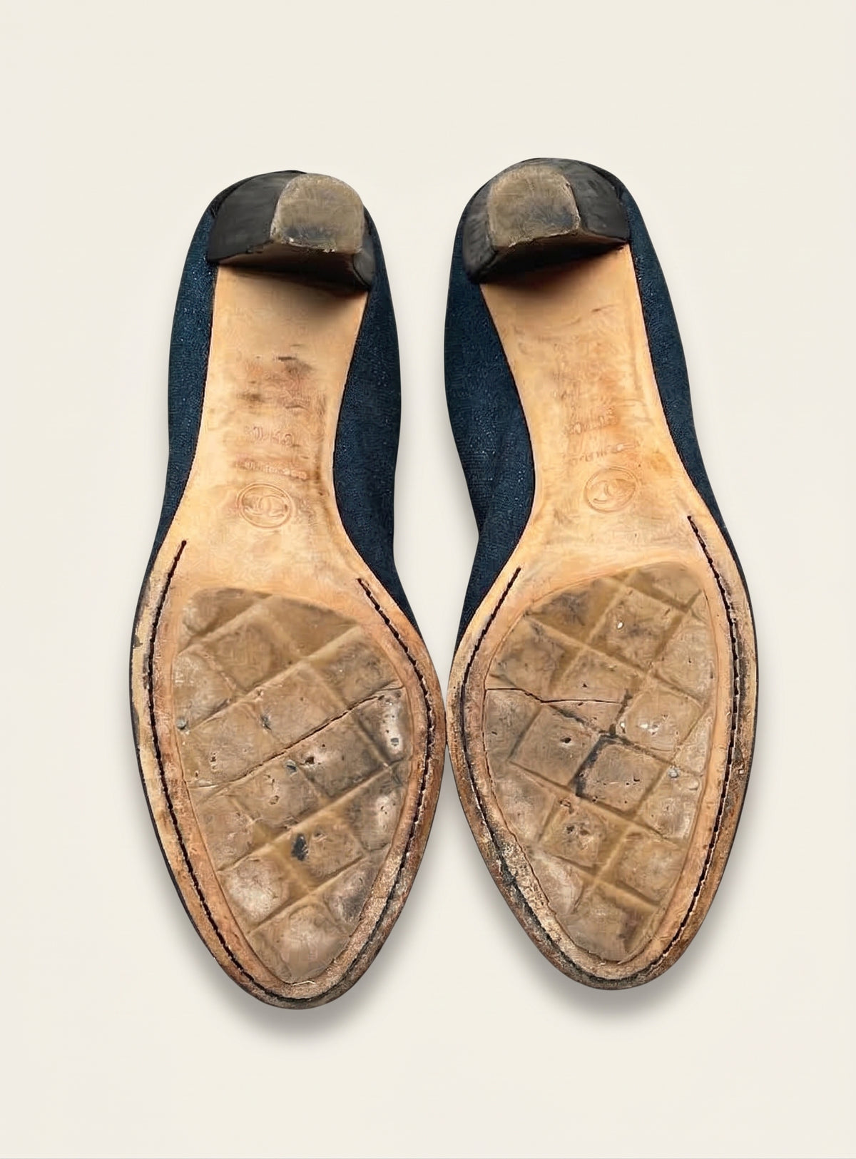 Denim elastic pumps