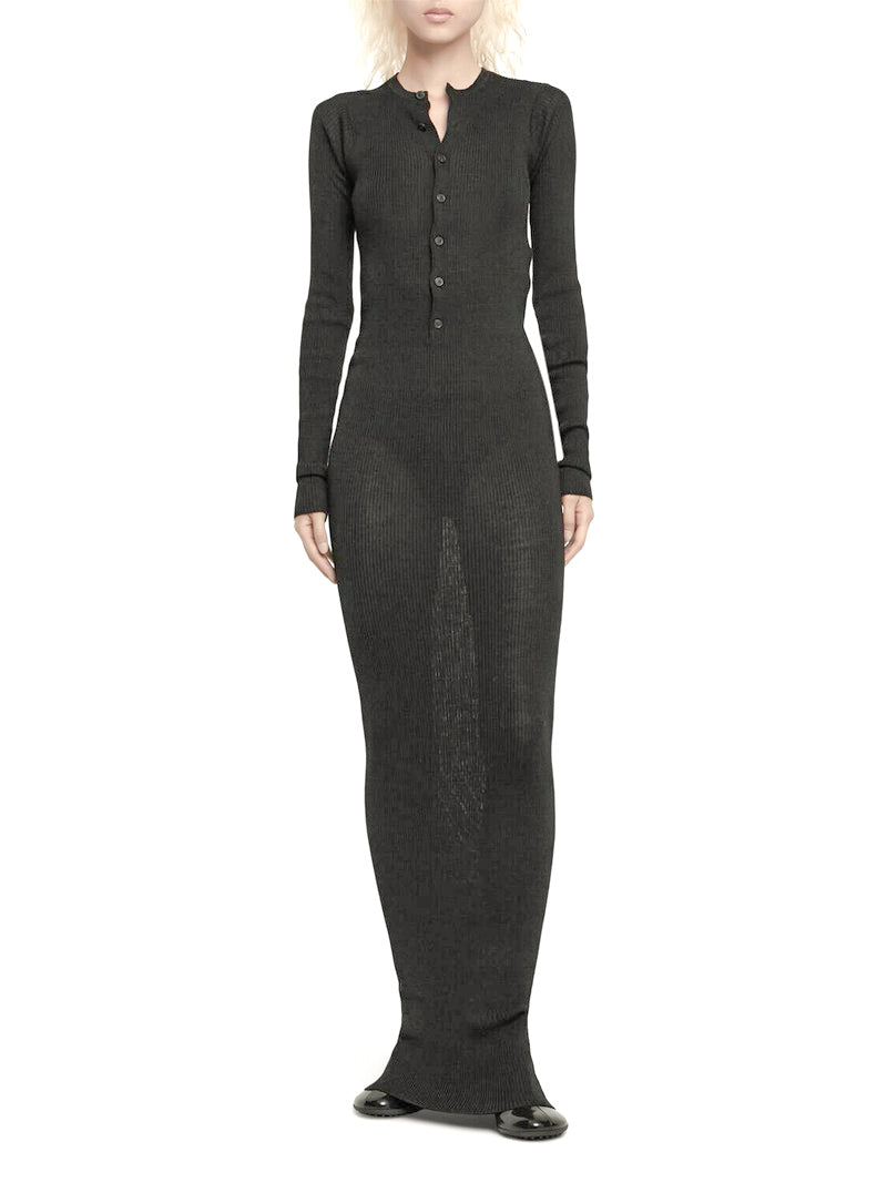 Knit Maxi Full Sleeve Dress