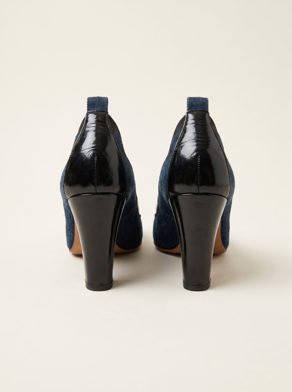 Denim elastic pumps