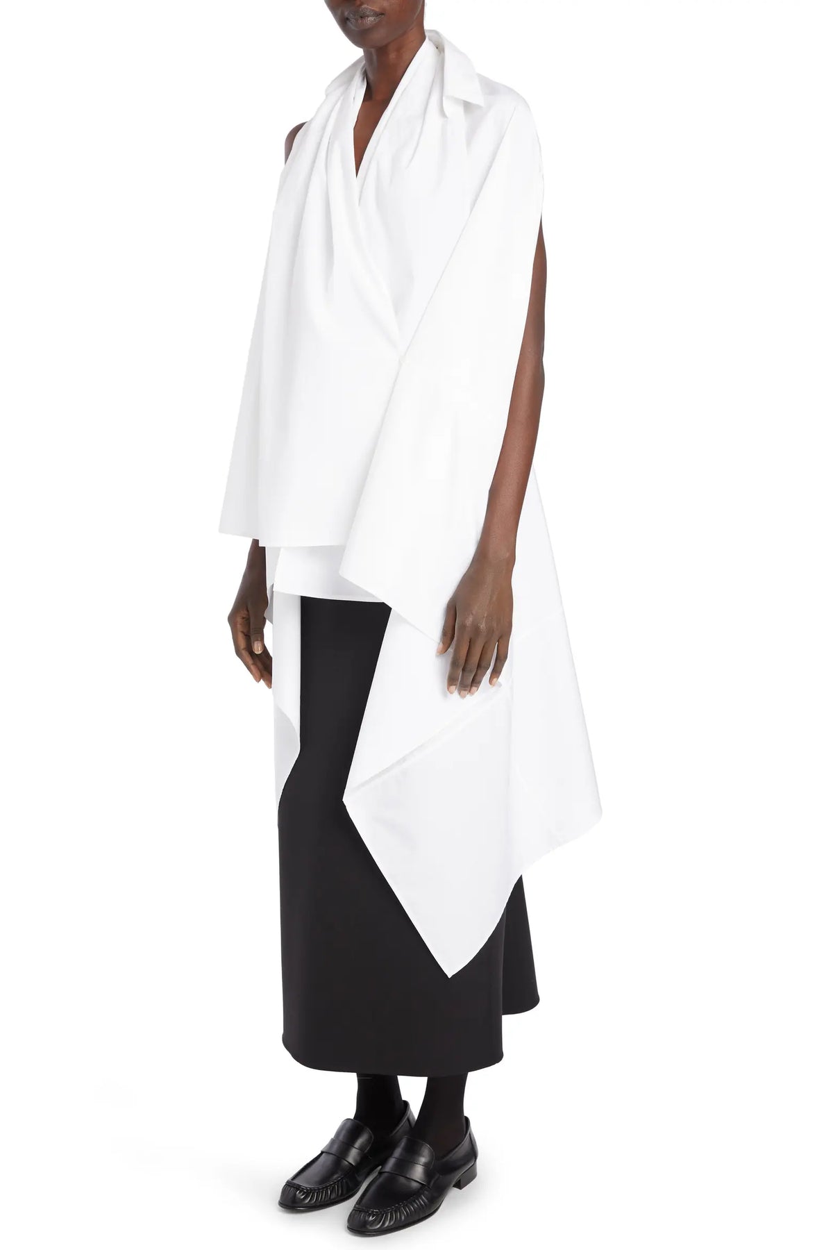 Albus Sleeveless Cotton Poplin Top